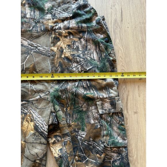Realtree Men’s Camo Bib Overalls. Size L (36-38) Hunting Outdoors Farming - Picture 5 of 8
